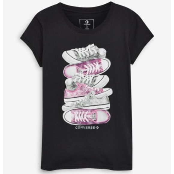 Girls converse tee - Picture 2 of 3